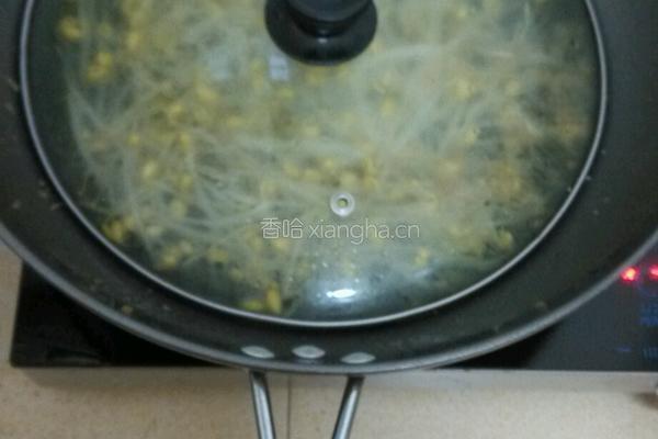 豆芽肉末汤的做法图解7