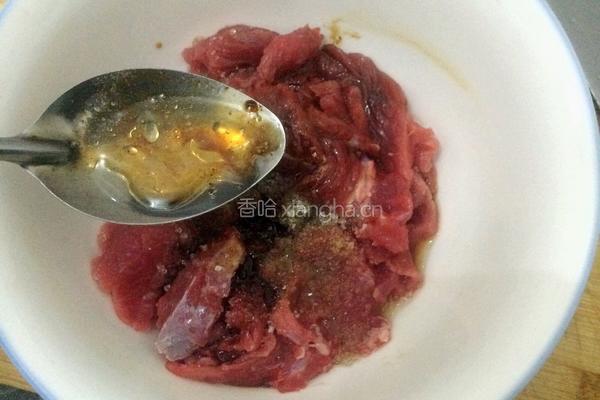 爆炒牛肉的做法图解2