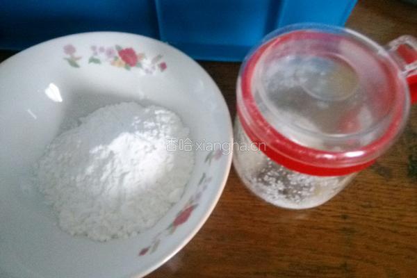 豆沙麻球的做法图解1
