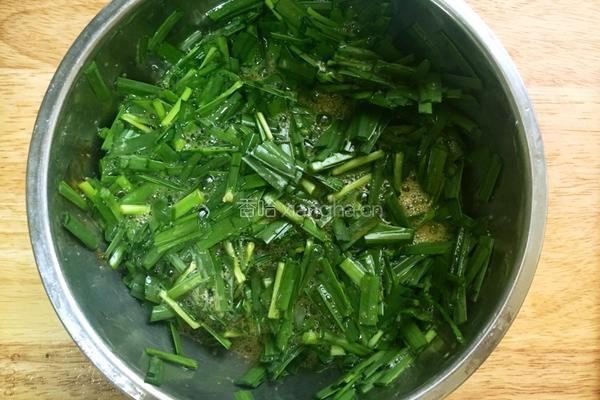 韭菜炒鸡蛋的做法图解3
