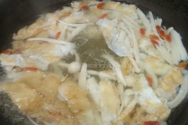 蛋白鲜菇汤的做法图解9