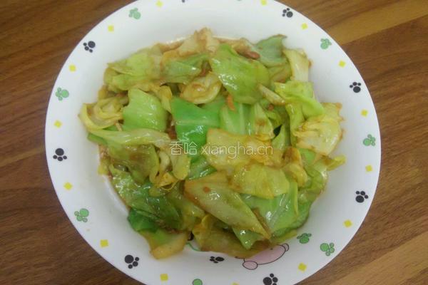 速炒手撕包菜的做法图解7