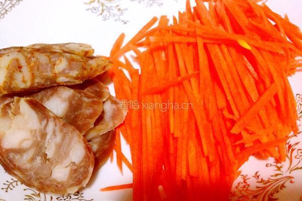 杂蔬炒饭的做法图解2