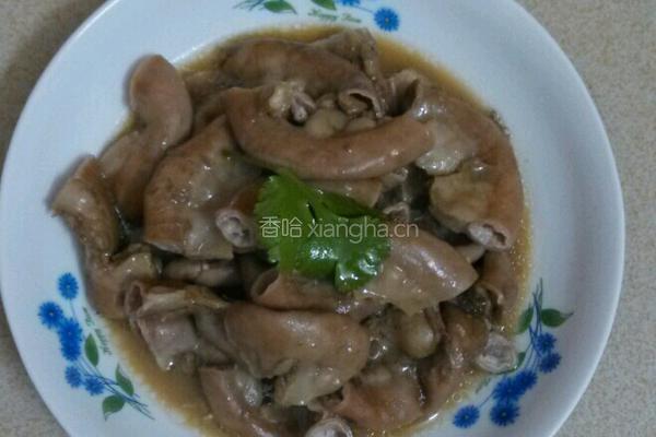 卤酱油猪小肠的做法图解8