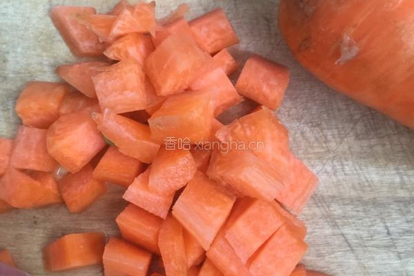 什锦炒饭的做法图解1