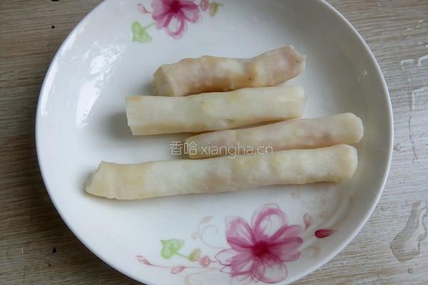 桂花蜜汁山药的做法图解3