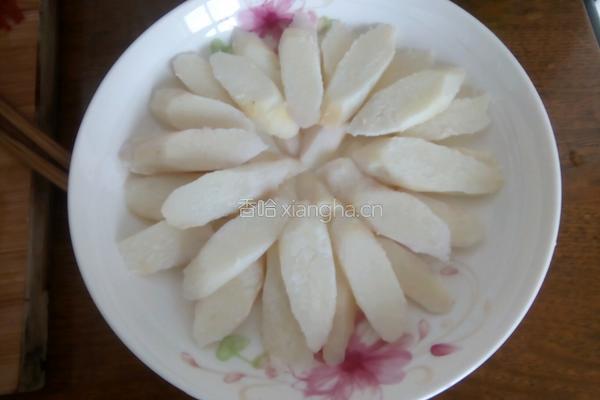 桂花蜜汁山药的做法图解5