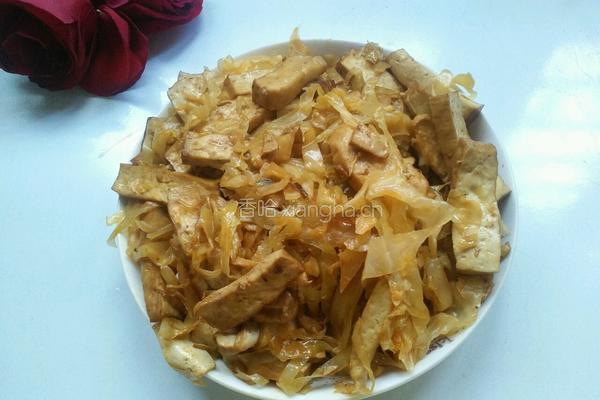 豆腐干炒辣菜的做法图解7