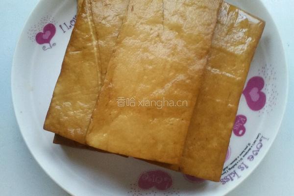 豆腐干炒辣菜的做法图解1