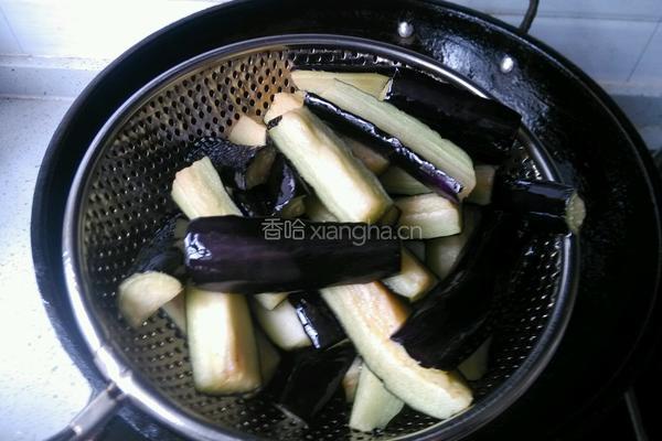 肉末茄子的做法图解4