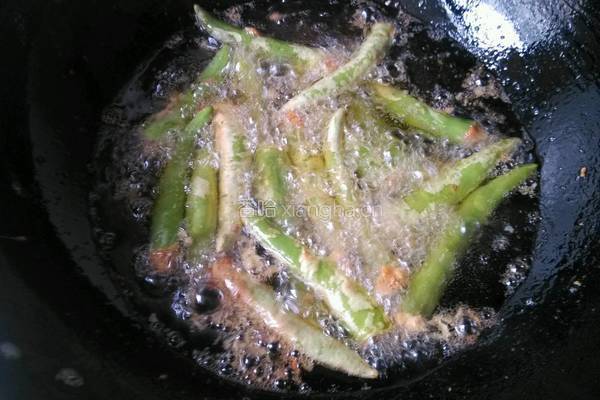 杭椒酿肉的做法图解6