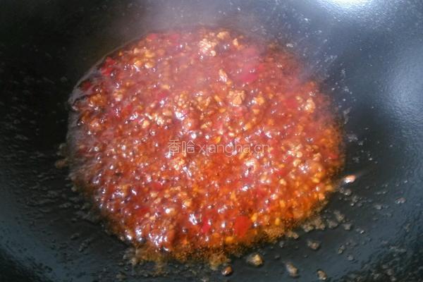 杭椒酿肉的做法图解9