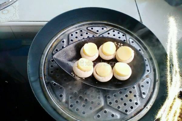 口菇豆腐盅的做法图解8