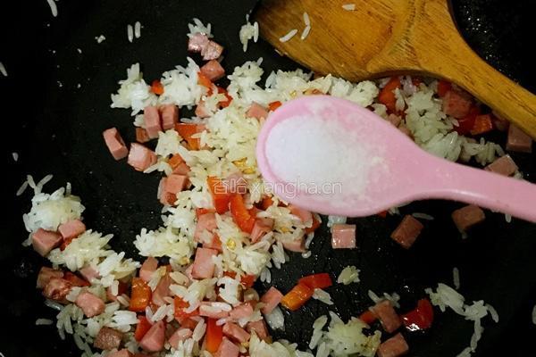 泰式菠萝饭的做法图解9