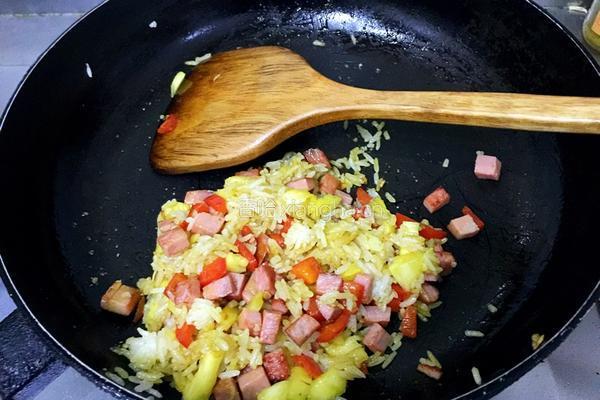 泰式菠萝饭的做法图解12