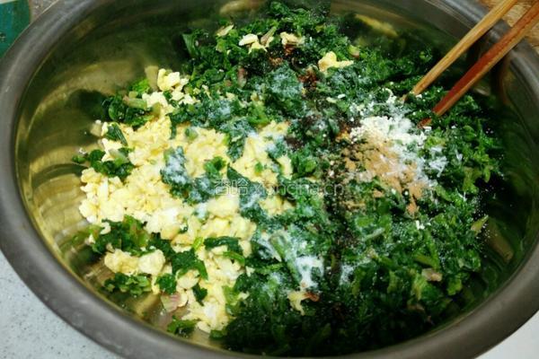 冰花菠菜鸡蛋煎饺的做法图解10