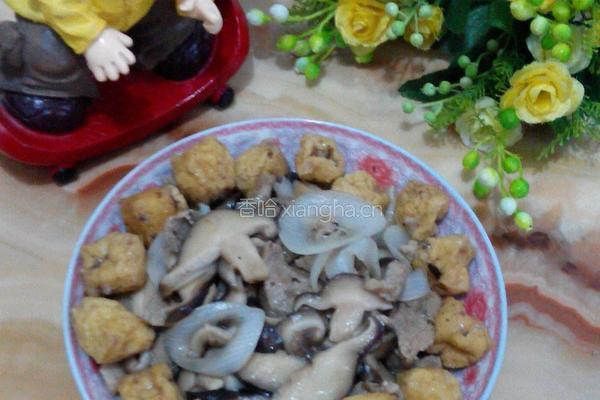 香菇炒肉