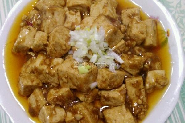 红烧豆腐的做法图解4