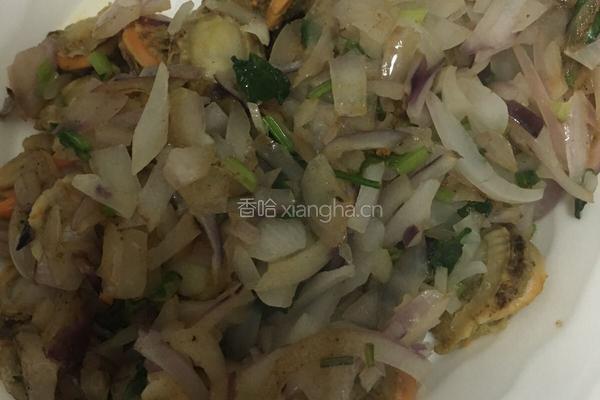 芹菜扇贝配碎培根的做法图解9