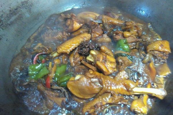 小鸡炖蘑菇的做法图解8