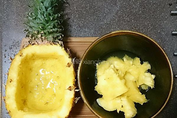 菠萝饭的做法图解2