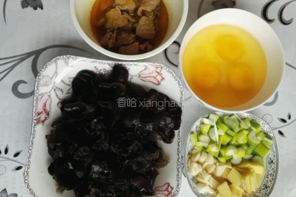 木须肉片的做法图解1