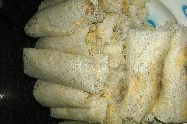 网皮春卷的做法图解4
