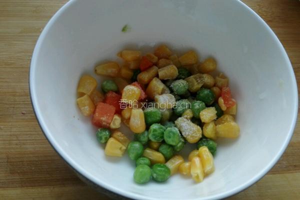香煎芝士梅花肉的做法图解3