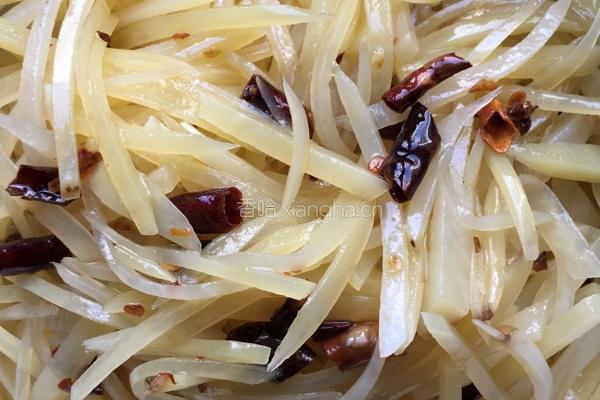凉拌麻辣土豆丝的做法图解14