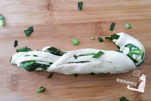 韭菜拉丝饼的做法图解8