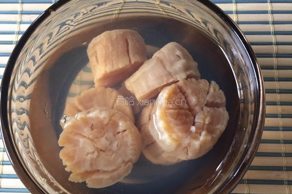 紫菜干贝肉丸汤的做法图解2