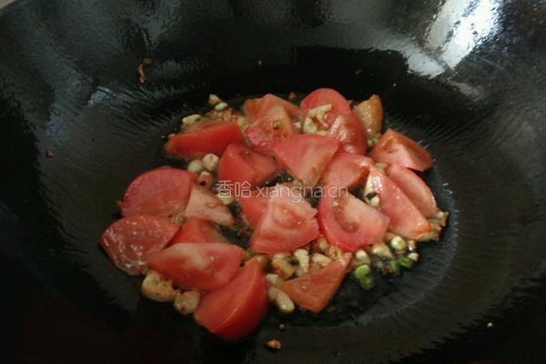 番茄菜花的做法图解6