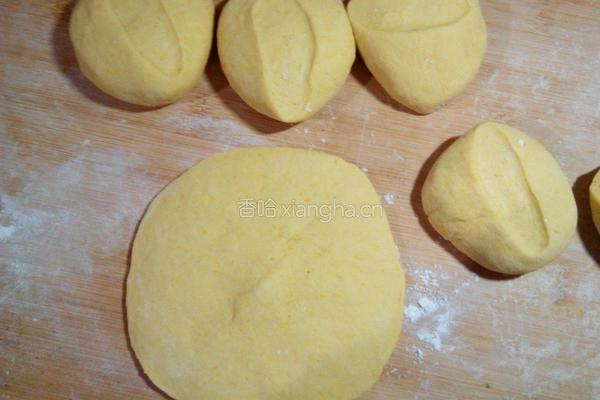 南瓜豆沙包的做法图解10