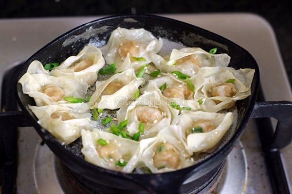 生煎花形小馄饨的做法图解6