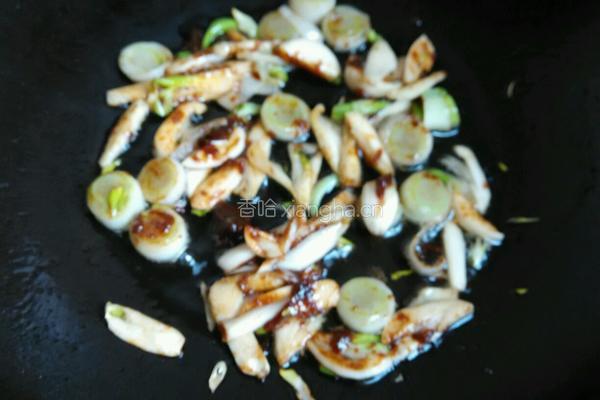 口蘑浇油麦的做法图解5