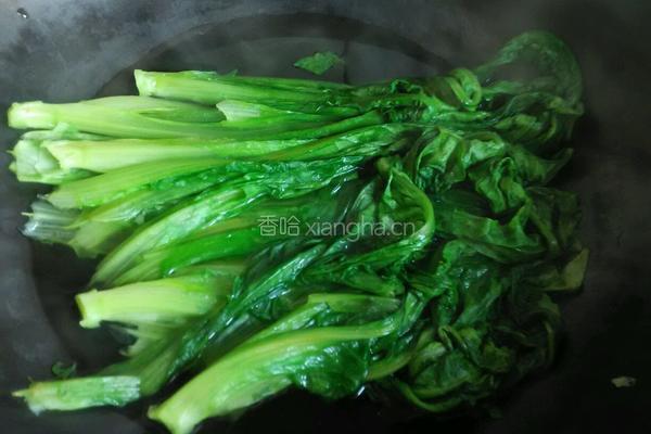 口蘑浇油麦的做法图解8