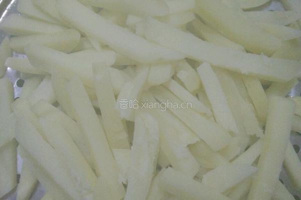 自制薯条的做法图解4