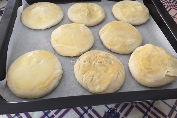 红豆沙馅酥饼的做法图解11