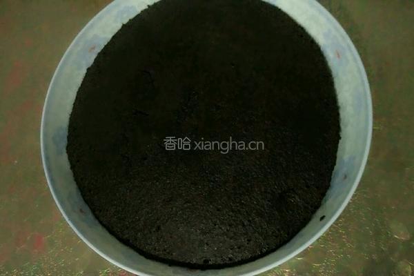 黑米蛋糕的做法图解5