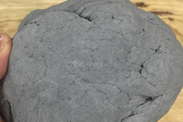 紫麦杂粮包的做法图解5
