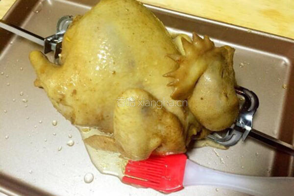年夜饭_烤鸡的做法图解6