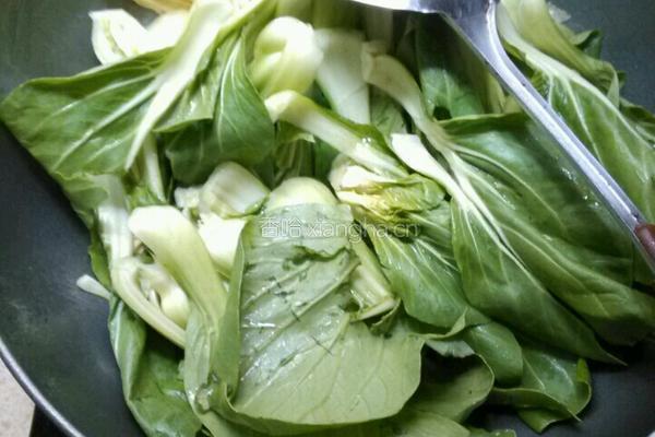 日式豆腐炒青菜的做法图解12