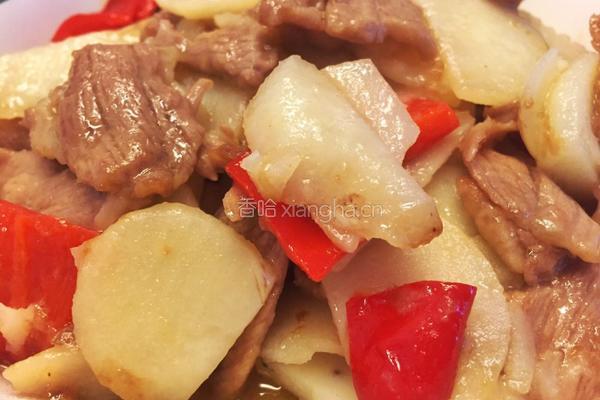 荸荠炒肉的做法图解10