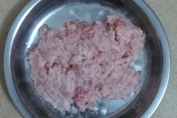 生菜肉末汤的做法图解5