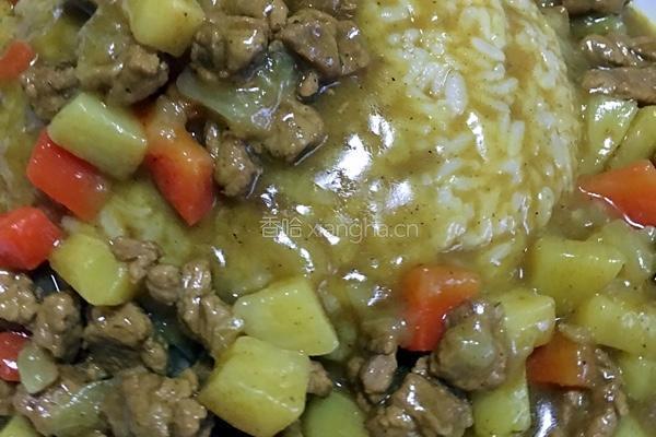 咖喱牛肉饭的做法图解5