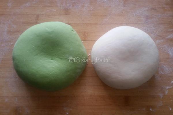 双色花卷的做法图解2