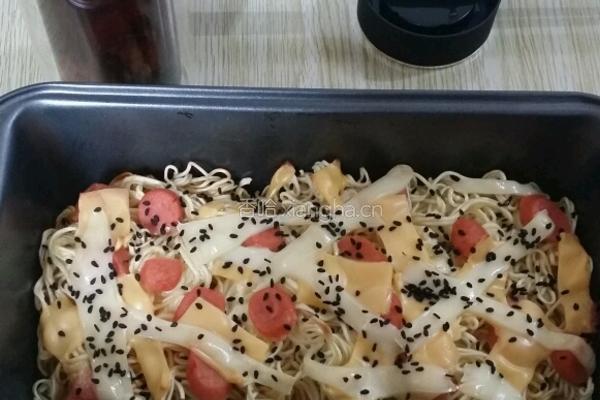 快手焗面的做法图解9