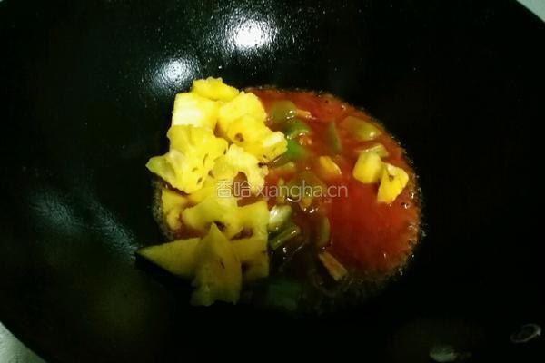 菠萝咕咾肉的做法图解12
