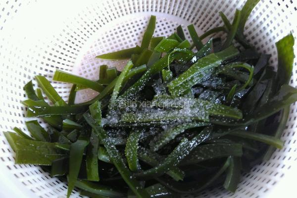 酸辣海带丝的做法图解2