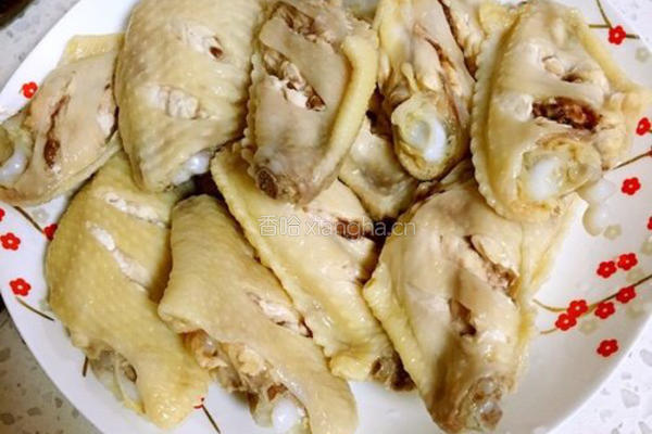 酱烧土豆中翅的做法图解1